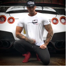 Knight Racer GTR T Shirt White